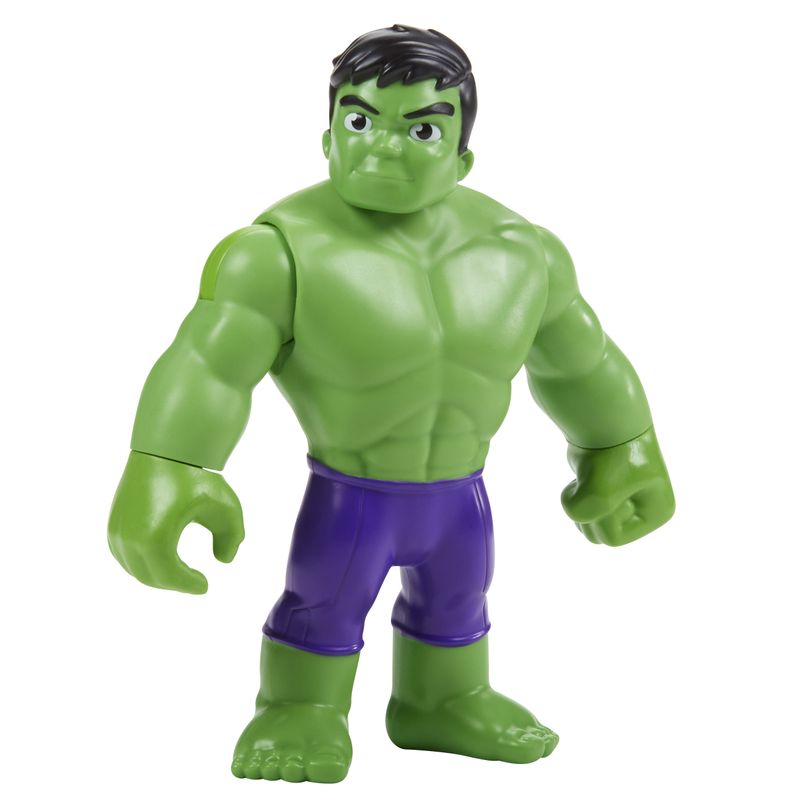 Marvel-Spidey-e-I-Suoi-Fantastici-Amici---Action-figure-Mega-di-Hulk-action-figure-da-22.5-cm-giocattolo-per-eta--prescolare-dai-3-anni-in-su