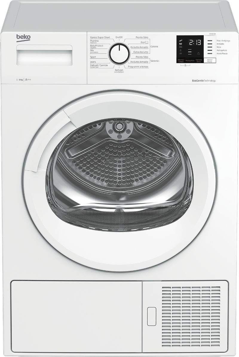 Beko-DRX923W-asciugatrice-Libera-installazione-Caricamento-frontale-9-kg-A---Bianco