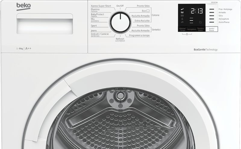 Beko-DRX923W-asciugatrice-Libera-installazione-Caricamento-frontale-9-kg-A---Bianco