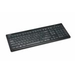 Kensington Advance Fit tastiera RF Wireless QWERTY Inglese Nero (Kensington Advance Fit Slim - Keyboard - wireless - 2.4