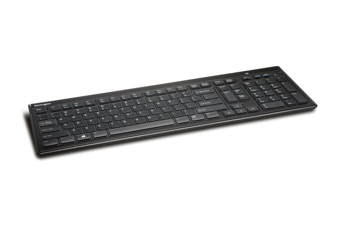 Kensington-Advance-Fit-tastiera-RF-Wireless-QWERTY-Inglese-Nero--Kensington-Advance-Fit-Slim---Keyboard---wireless---2.4