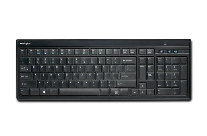 Kensington-Advance-Fit-tastiera-RF-Wireless-QWERTY-Inglese-Nero--Kensington-Advance-Fit-Slim---Keyboard---wireless---2.4