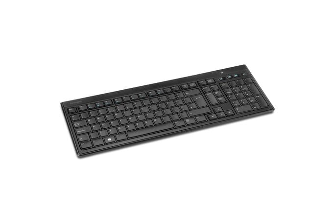 Kensington-Advance-Fit-tastiera-RF-Wireless-QWERTY-Inglese-Nero--Kensington-Advance-Fit-Slim---Keyboard---wireless---2.4