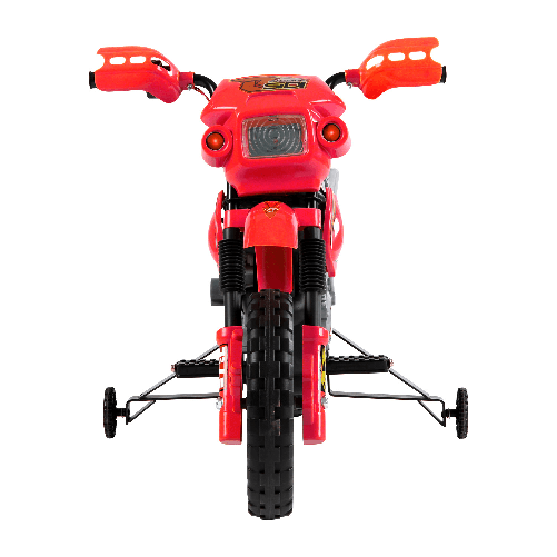 HOMCOM-Moto-Cross-Elettrica-con-Rotelle-Rosso-per-Bambini-3-anni-e-piu-Batteria-6V-Velocita-2.5km-h-102-x-53-x-66cm