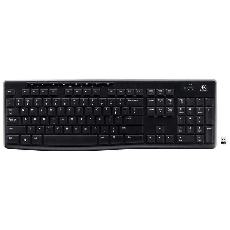 Logitech-Wireless-Keyboard-K270-tastiera-RF-Wireless-QWERTZ-Svizzere-Nero