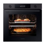 Samsung NV7B4440VBB Forno Elettrico Multifunzione da incasso a Vapore Capacita' 76 Litri Dual Cook Classe Energetica A