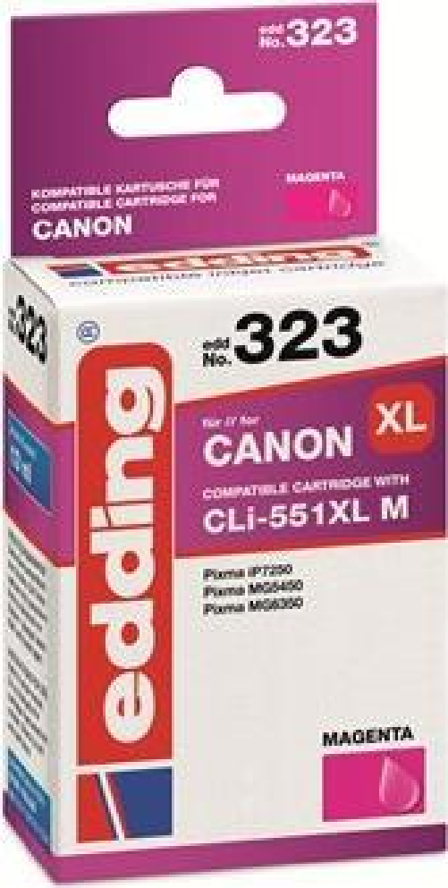 cartuccia-per-stampante-edding-EDD-323-magenta-compatibile-con-Canon-CLI-551-XL