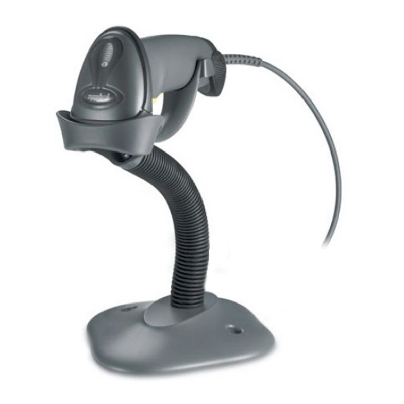 Zebra-LS2208-Bar-Code-Scanner-7-ft-Black-1D-Laser-Nero