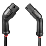 Lindy 30113 cavo di ricarica per veicoli elettrici Nero Type 2 3 7 m (7m Type 2 EV-Charging Cable - 22kW - Warranty 24M)