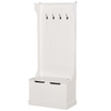 HOMCOM-Appendiabiti-con-Panca-Contenitore-Carico-Max.100kg-71.5-x-39.5-x-170cm-Bianco