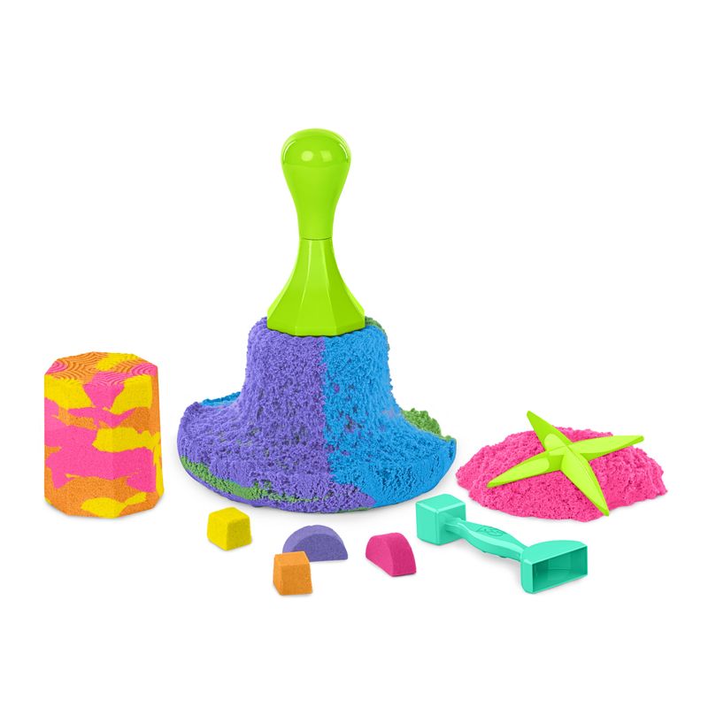 Kinetic-Sand--Set-Gioco-Squish-N’-Create-Sabbia-colorata-in-3-variazioni-Sabbia-cinetica-382-g-5-accessori-per-modellare-la-sabbia-Giocattoli-per-bambini-e-bambine-3-anni