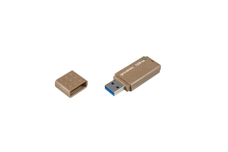 Goodram-UME3-Eco-Friendly-unita--flash-USB-128-GB-USB-tipo-A-3.2-Gen-1--3.1-Gen-1--Marrone