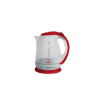 Necchi NFX-802 bollitore elettrico 1,8 L Rosso, Trasparente