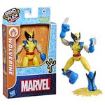 Marvel-Avengers---Bend-and-Flex-Missions-Wolverine-Fire-Mission-action-figure-pieghevole-da-15-cm-dai-4-anni-in-su