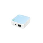 TP-LINK-TL-WR802N-router-wireless-Fast-Ethernet-Banda-singola--2.4-GHz--Blu-Bianco