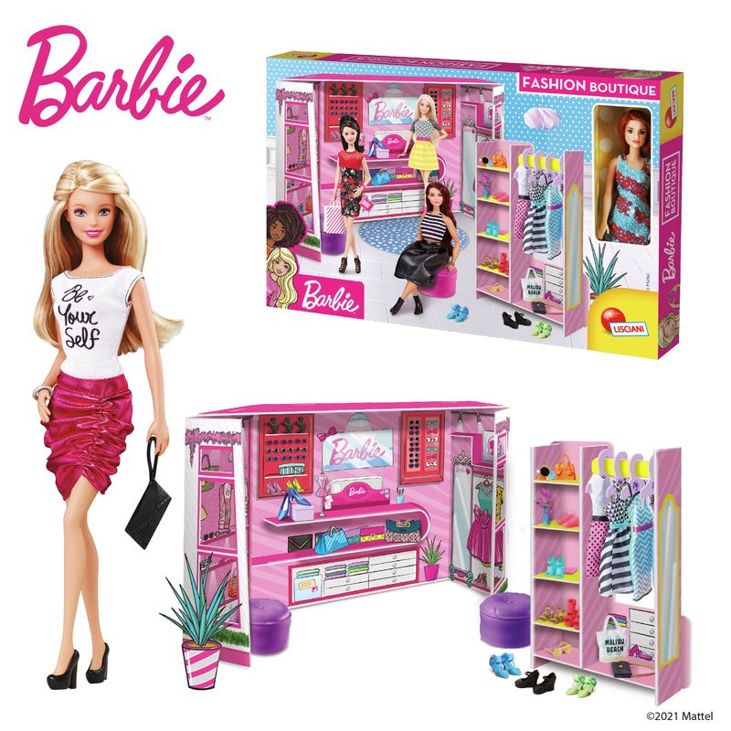 Lisciani-Barbie-Fashion-Boutique-Con-Doll