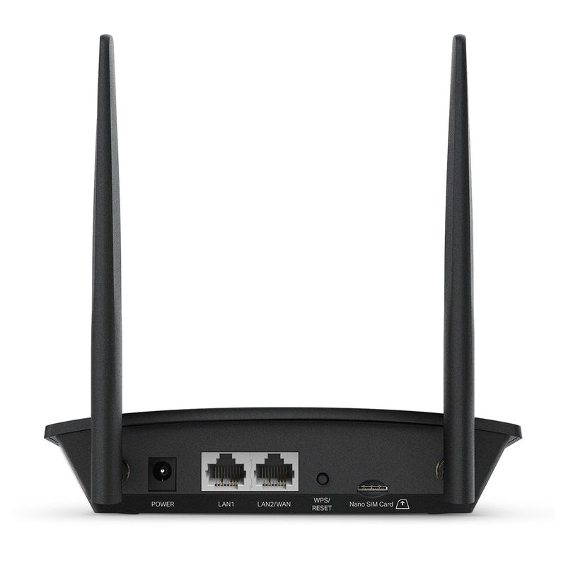 TP-Link-TL-MR100-router-wireless-Fast-Ethernet-Banda-singola--2.4-GHz--4G-Nero