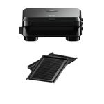 Braun-SnackMaker-5-SM5001-Sandwich-Maker-con-Piastre-Grill-Rimovibili-in-Alluminio-Pressofuso-800W-Nero