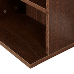 HOMCOM-Libreria-Modulare-Mobile-Porta-CD-Classica-36-Scompartimenti-RegolabilI-Legno-195-×-102-×-23.5cm