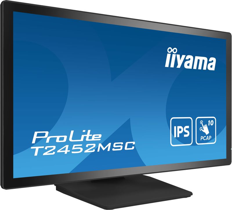 iiyama-ProLite-T2452MSC-B1-Monitor-PC-605-cm--23.8--1920-x-1080-Pixel-Full-HD-LCD-Touch-screen-Multi-utente-Nero