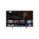 SABA SA24S78GTV TV 61 cm (24") HD Smart TV Wi-Fi Grigio 130 cd/m²