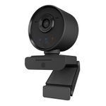 Raidsonic Webcam ICY BOX Full HD nera 1920x1080 USB 2.0 con telecomando