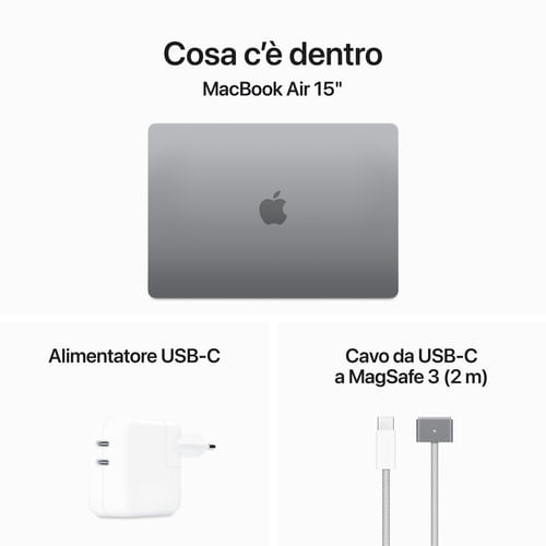 Apple-MacBook-Air-15---M3-chip-con-core-8-CPU-e-core-10-GPU-16GB-512GB-SSD-Grigio-Siderale