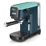 Ariete-1399-Macchina-da-caffe-espresso-Light-Aquamarine-Per-polvere-e-cialde-ESE-1300-W-Capacita-11L-15-bar-di-pressione-Filtro-1-2-tazze-e-cialda-ESE-Cappuccino-Verde