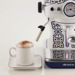 Ariete-1389-Macchina-da-caffe-Capri-850W-Capacita-serbatoio-09L-Filtro-½-tazze-Vassoio-raccogli-goccia-Cappuccinatore