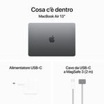 Apple-MacBook-Air-13--Chip-M3-con-CPU-8-core-e-GPU-10-core-512GB-SSD---Grigio-siderale