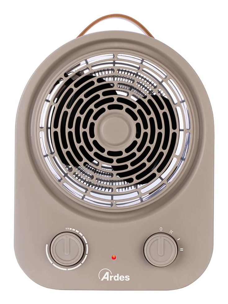 Ardes-AR4F17-stufetta-elettrica-Interno-Beige-Bianco-2000-W-Riscaldatore-ambiente-elettrico-con-ventilatore