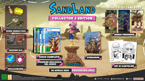 BANDAI-NAMCO-Entertainment-Sand-Land-Standard-Inglese-Giapponese-PlayStation-4