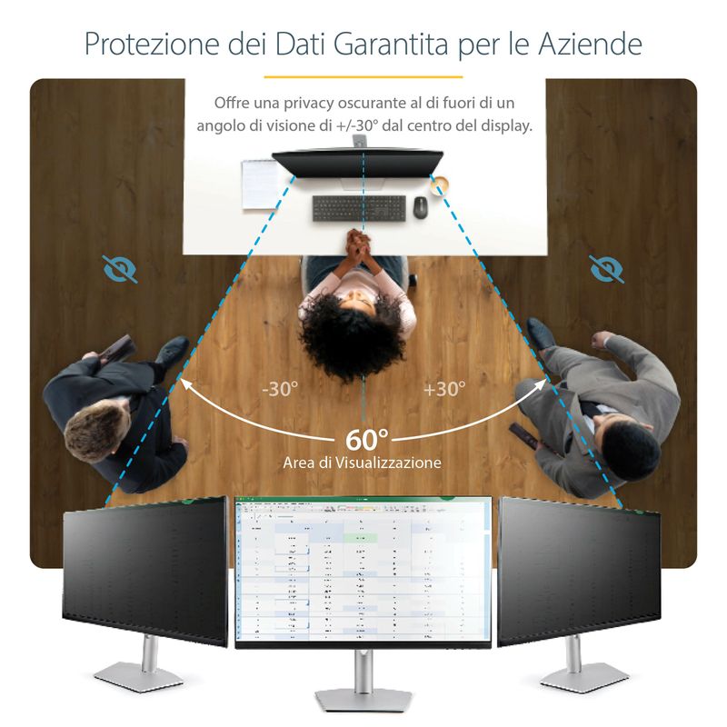 StarTech.com-Filtro-privacy-per-monitor-19.5-16-9-Pellicola-protettiva-antiriflesso-con-riduzione-luce-blu-del-51--protezione-dello-schermo-con-angolo-di-visione-di-----30-°--19569-PRIVACY-SCREEN-