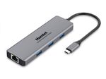 Hamlet-HDKC-PD200U-replicatore-di-porte-e-docking-station-per-notebook-Cablato-USB-3.2-Gen-1--3.1-Gen-1--Type-C-Grigio