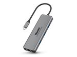 Hamlet-HDKC-PD200U-replicatore-di-porte-e-docking-station-per-notebook-Cablato-USB-3.2-Gen-1--3.1-Gen-1--Type-C-Grigio