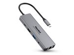 Hamlet-HDKC-PD200U-replicatore-di-porte-e-docking-station-per-notebook-Cablato-USB-3.2-Gen-1--3.1-Gen-1--Type-C-Grigio