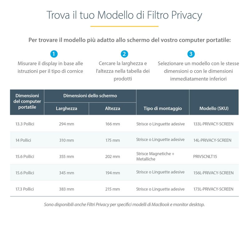 StarTech.com-Filtro-Privacy-per-laptop-da-17.3-16-9-Pellicola-protettiva-antiriflesso-con-riduzione-della-luce-blu-del-51--Angolo-di-visione-di-----30°--Opaco-Lucido--173L-PRIVACY-SCREEN-