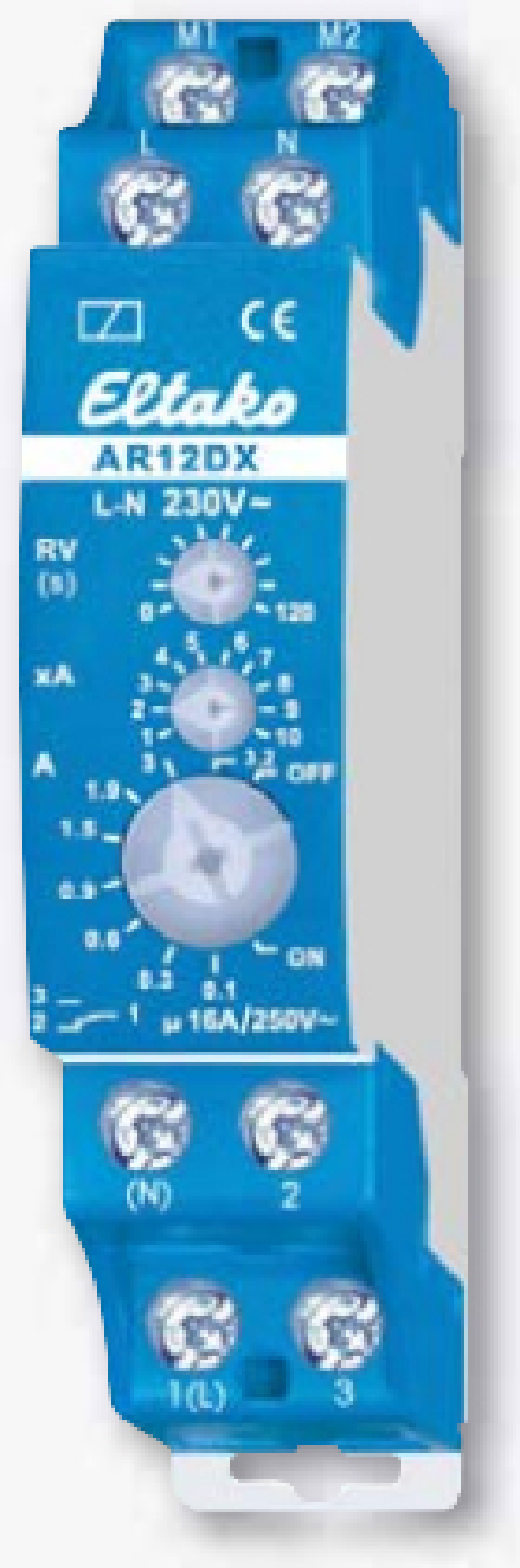 Eltako AR12DX-230V trasmettitore di potenza Blu, Bianco 1