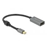 DeLOCK 66570 cavo e adattatore video 0,2 m Mini DisplayPort HDMI tipo A (Standard) Nero, Grigio