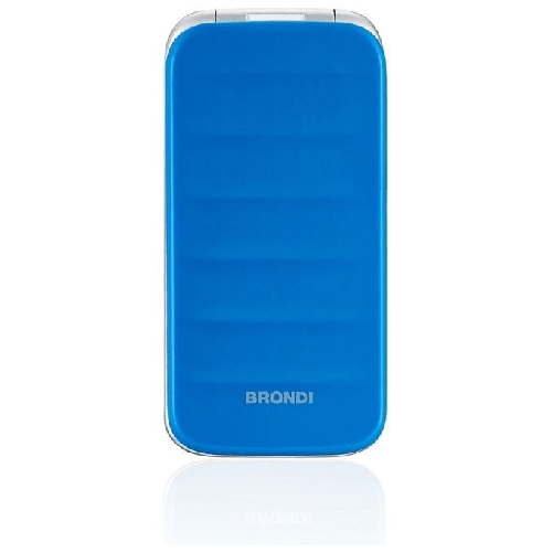 Brondi-Fox-45-cm--1.77---74-g-Blu-Argento-Telefono-cellulare-basico