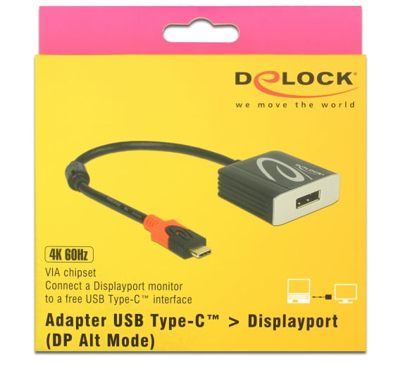 DeLOCK-63312-adattatore-grafico-USB-4096-x-2160-Pixel-Nero