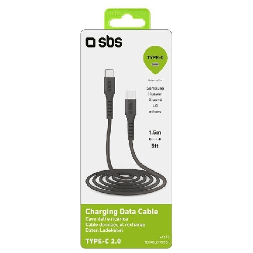 SBS-TECABLETCC20K-cavo-USB-15-m-USB-2.0-USB-C-Nero