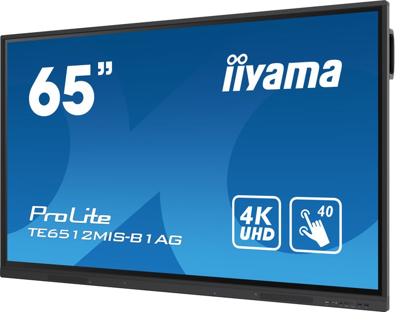 Iiyama-TE6512MIS-B3AG-Visualizzatore-di-Messaggi-Design-Chiosco-65---LCD-Wi-Fi-400-cd-m²-4K-Ultra-HD-Nero-Touch-Screen-Processore-Integrato-Android-11-24-7