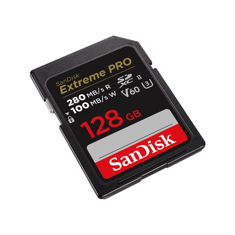 SanDisk-SDSDXEP-128G-GN4IN-memoria-flash-128-GB-SDXC-UHS-II-Classe-10--PRO-128GB-V60-UHS-II-SD-CARDS---280-100MB-S-V60-C