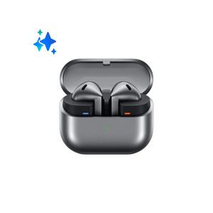 Samsung Galaxy Buds3 Auricolari open type True Wireless con Cancellazione adattiva del rumore Bluetooth Silver