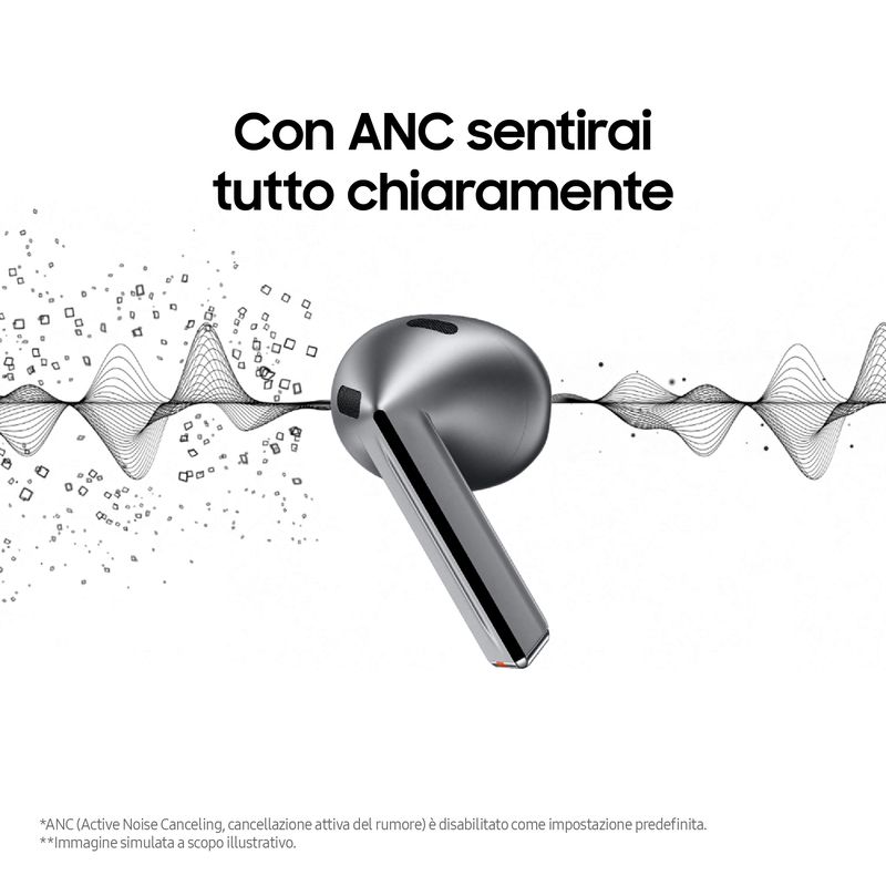 Samsung-Galaxy-Buds3-Auricolari-open-type-True-Wireless-con-Cancellazione-adattiva-del-rumore-Bluetooth-Silver