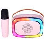 Trevi XR JUMP ALTOPARLANTE KARAOKE PORTATILE 10W WIRELESS USB MICRO SD AUX-IN XR 8A01 MINIPARTY ROSA