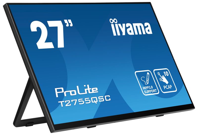 iiyama-ProLite-T2755QSC-B1-Monitor-PC-686-cm--27--2560-x-1440-Pixel-Full-HD-LCD-Touch-screen-Nero