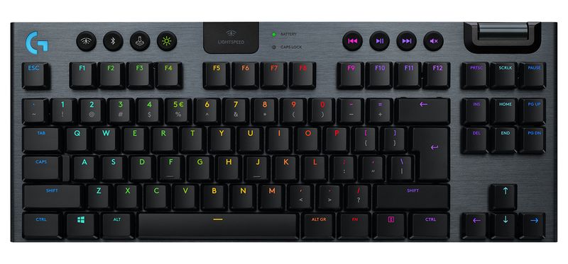 Logitech-G-G915-TKL---Linear-tastiera-RF-senza-fili--Bluetooth-QWERTY-Inglese-UK-Nero--G915-Gaming-Keyboard----Versione-