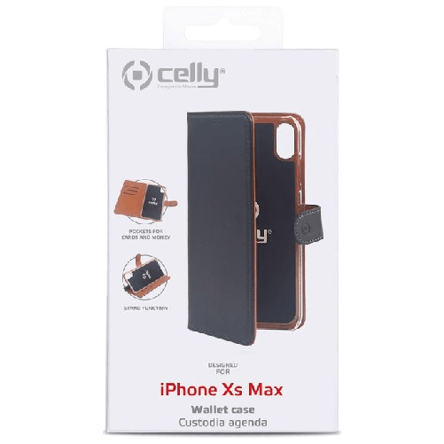 Celly-WALLY999-custodia-per-cellulare-165-cm--6.5---Custodia-a-borsellino-Nero